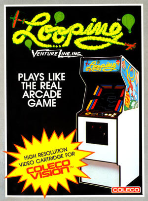 Looping for Colecovision Box Art