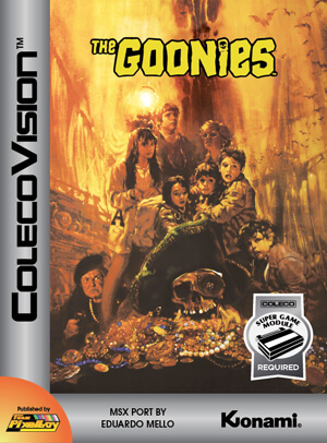 Goonies, The for Colecovision Box Art