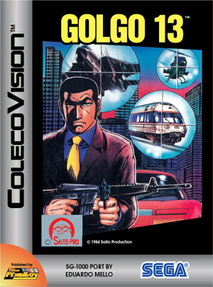 Golgo 13 for Colecovision Box Art