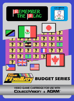 Remember The Flag for Colecovision Box Art