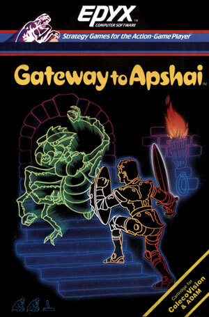 Gateway to Apshai for Colecovision Box Art