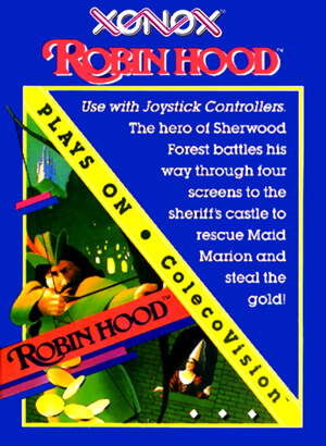 Robin Hood for Colecovision Box Art