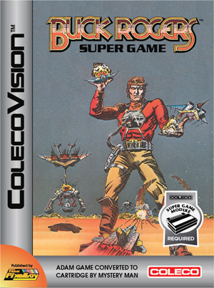 Buck Rogers Super Game for Colecovision Box Art