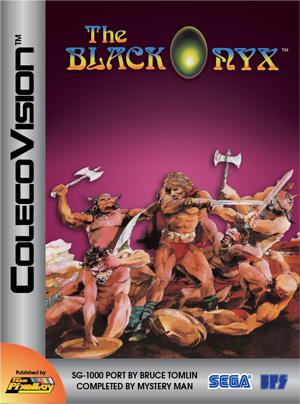 Black Onyx, The for Colecovision Box Art