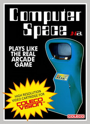 Computer Space for Colecovision Box Art