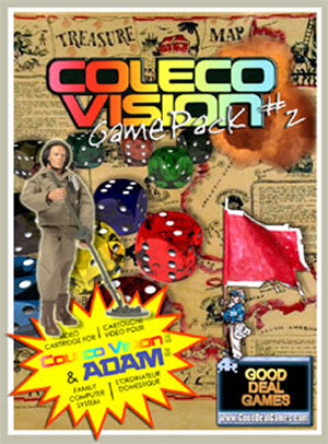 Game Pack #2 for Colecovision Box Art