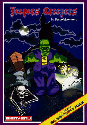 Jeepers Creepers for Colecovision Box Art