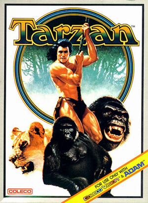 Tarzan for Colecovision Box Art