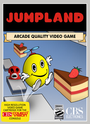 Jumpland for Colecovision Box Art