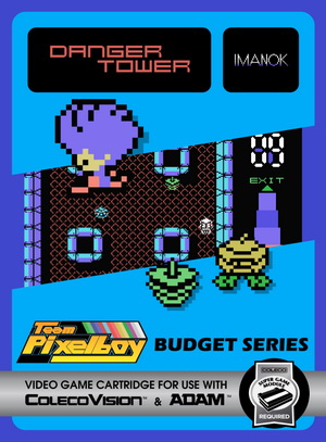 Danger Tower for Colecovision Box Art