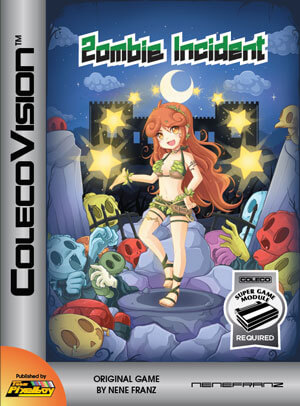 Zombie Incident for Colecovision Box Art