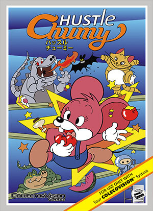 Hustle Chumy for Colecovision Box Art