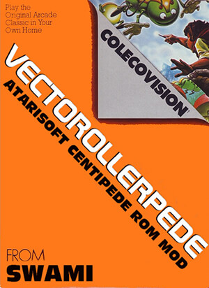 Vectorollerpede for Colecovision Box Art