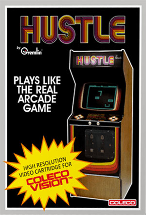 Hustle for Colecovision Box Art
