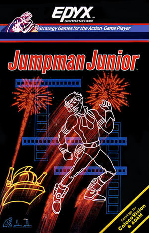 Jumpman Junior for Colecovision Box Art