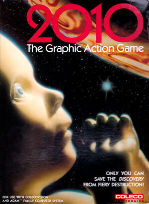 2010: The Graphic Action Game for Colecovision Box Art