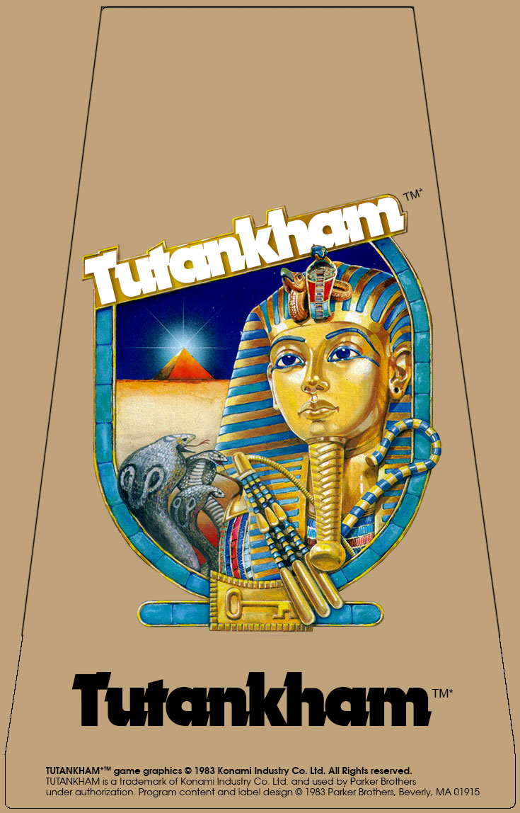 Tutankham Label