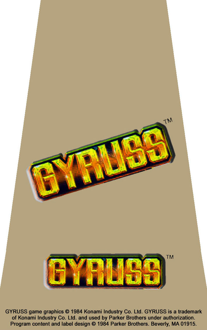 Gyruss Label