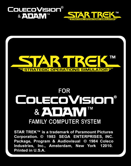 Star Trek: Strategic Operations Simulator Label