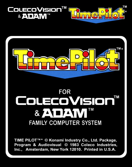 Time Pilot Label