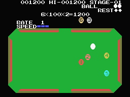 Konami's Ping-Pong Screenshot