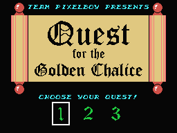 Quest for the Golden Chalice Screenshot