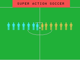 Super Action Football (Soccer) Screenshot