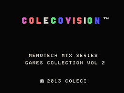 Memotech MTX Series Games Collection Vol.2 Screenshot