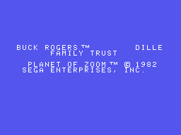 Buck Rogers: Planet of Zoom Screenshot